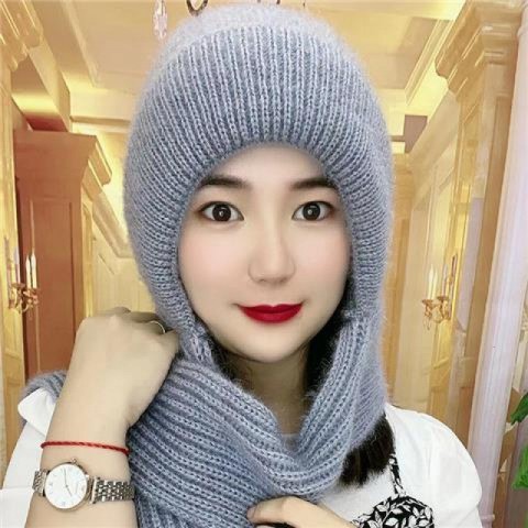 Women's Cozy Winter Velvet Beanie with Ear Flaps