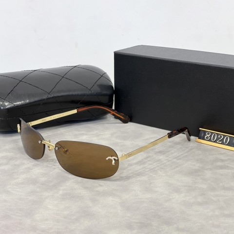 Designer Women's Diamond Monogram Outdoor Travel Sunglasses With UV380 Protection
