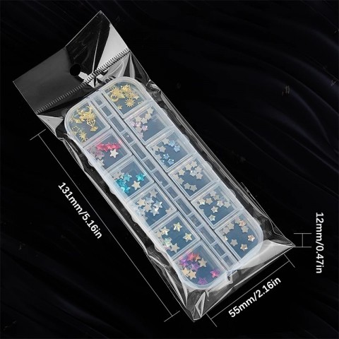 DIY Teeth Jewelry Kit - Colored Crystal Gemstones for Teeth Decor - Unisex