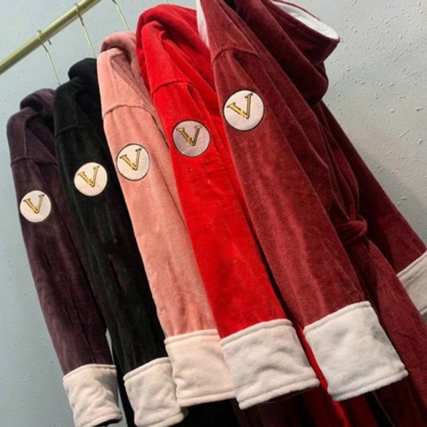 Luxury Winter Velvet Robes for Women - 5 Colors Bathrobe with V-Neck