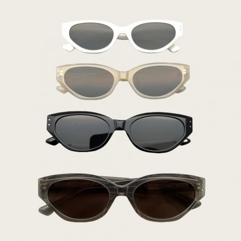 Unisex High-End Cat-Eye Sun Glasses with UV400 Protection - Stylish & Fashionable