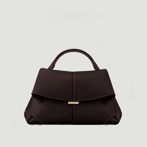 Luxury Genuine Leather One-Shoulder Tote for Men - Spacious Commuter Bag