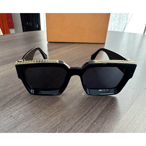 Millionaire M96006WN Men's Classic Full Black Square Sunglasses - UV400 Protection