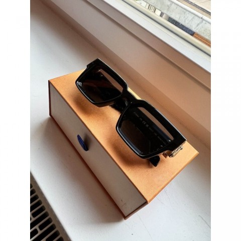 Millionaire M96006WN Men's Classic Full Black Square Sunglasses - UV400 Protection