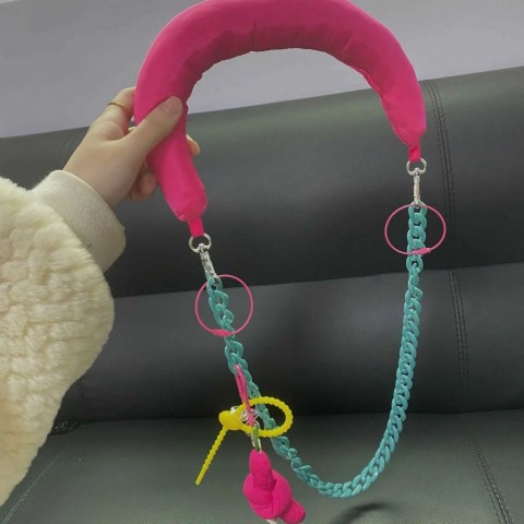 J2502 Keychains Lanyards - Boys Classic Anchor Rhinestone Pendant