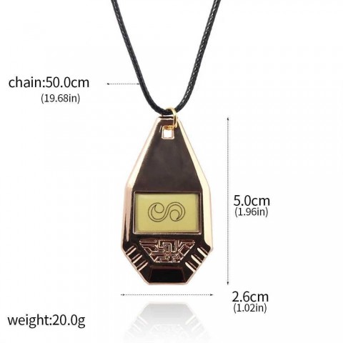Anime Digimon Adventure Choker Necklace - 11 Styles Unisex Metal Pendant Cosplay Jewelry Gift
