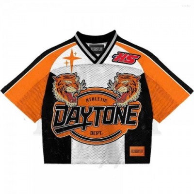 Men's Loose Fit Harajuku Tiger Print Jersey T-Shirt