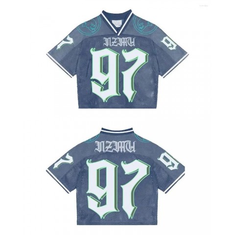 Men's Loose Fit Harajuku Tiger Print Jersey T-Shirt