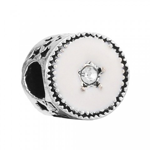 Elegant Silver Plated Braided Beads Bracelet for Women, High-Quality DIY Jewelry by Brand_mask