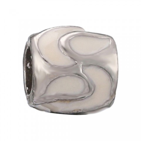 Elegant Silver Plated Braided Beads Bracelet for Women, High-Quality DIY Jewelry by Brand_mask