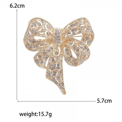 Sparkling Butterfly Brooches - Unisex Women's Jewelry for Office & Party