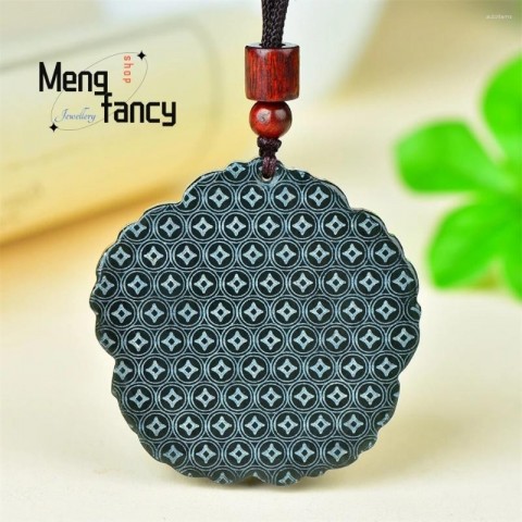 Exquisite Wufu Bat Pendant in Natural Hetian Jade for Unisex Luxury Necklace Gift