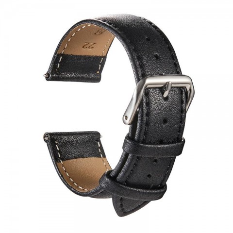 Luxury Calfskin Leather Watch Bands for Men Women - Soft Comfortable Strap 18mm 20mm 22mm 24mm