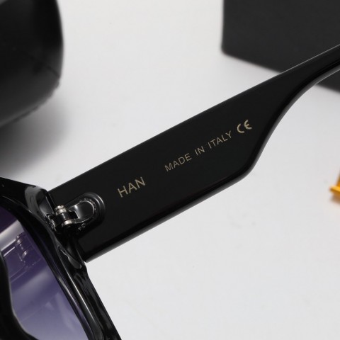Luxury Brand Letter Square Frame Sunglasses With UV400 Protection For Men & Women