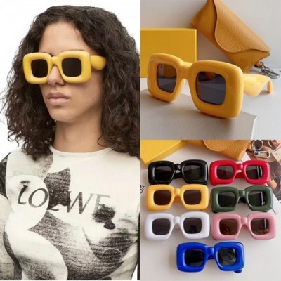 Personalized Funny Square Women's Sunglasses LW40098 UV400 Protection