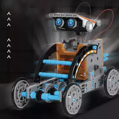 Solar Science Robot Kits 12-in-1 STEM Toy for Boys and Girls