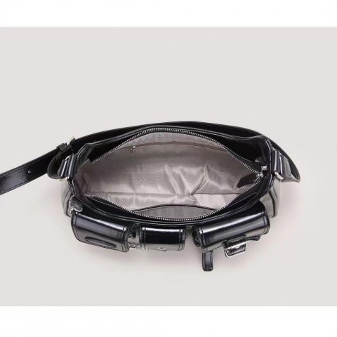 Bright Locomotive Leather Shoulder Bag for Women - Stylish & Durable
