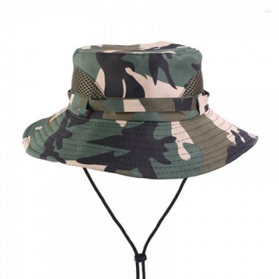 Camouflage Beret Bucket Hats for Kids - Summer Outdoor Protection UPF 50