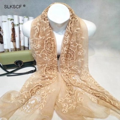 SLKSCF Men's Embroidered Silk Shawl, 180x110CM, Fashionable Wrap for Sports