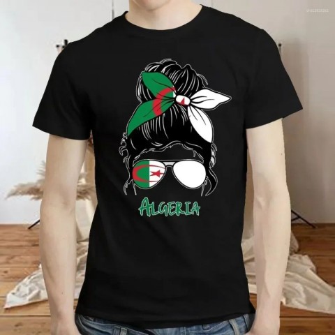 Algerian Humor Men's Cotton T-Shirt for Summer Gifts