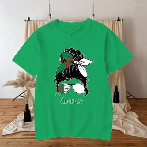 Algerian Humor Men's Cotton T-Shirt for Summer Gifts
