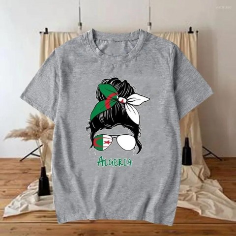 Algerian Humor Men's Cotton T-Shirt for Summer Gifts