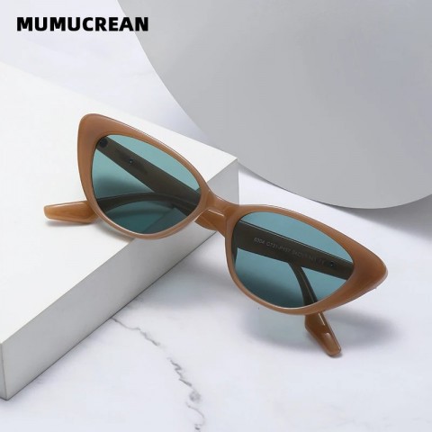 Small Cat Eye Women's Fashion Gradient Sunglasses UV400 Protection