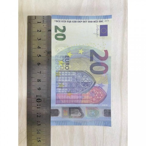 Copy Money Authentic 1:2 Scale Euro Pound Banknote Props, 2024 Edition, Novelty Party Supplies