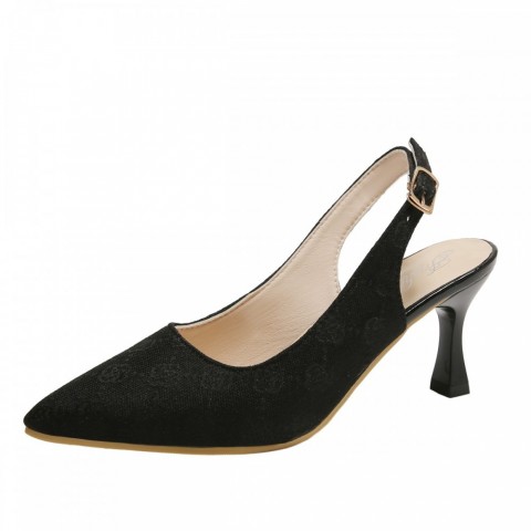 Designer Women's Plus Size Thin Heeled Sandals 2024