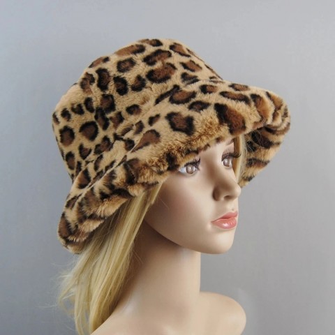 Rabbit Fur Winter Hat 2024 - Soft Solid Style for Women with Cotton Lining