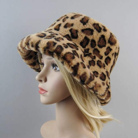 Rabbit Fur Winter Hat 2024 - Soft Solid Style for Women with Cotton Lining