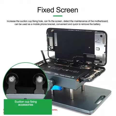 RELIFE RL-601S Plus Ergonomic 360° Rotating LCD Screen Separator for Smartphone Rear Glass Removal
