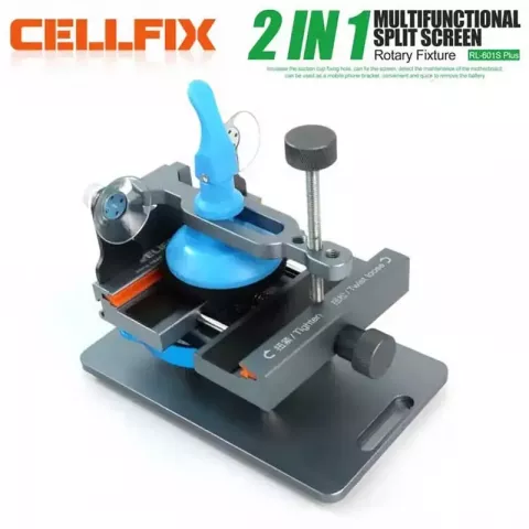 RELIFE RL-601S Plus Ergonomic 360° Rotating LCD Screen Separator for Smartphone Rear Glass Removal