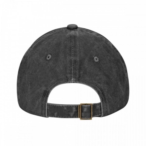 Promoted To Grandma Est Cowboy Baseball Cap - Silk Material, Sun Protection, Retro Style for Men & Women