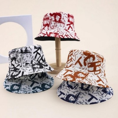 Unisex Letter Print Fashion Beret Bucket Hat - Perfect Dress Up Accessory for Spring/Summer