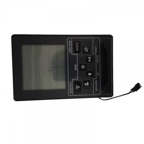 Magnetic Water-Resistant Rowing Machine with Heart Rate Monitor