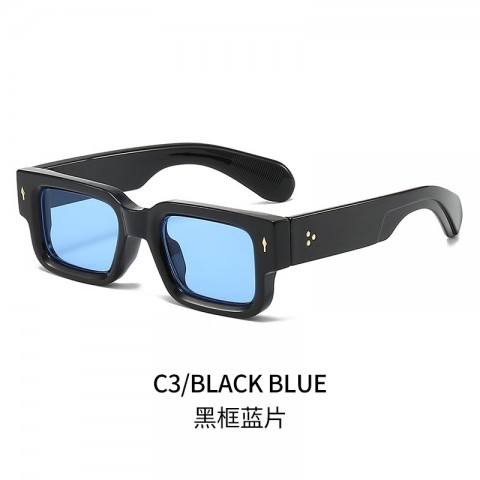 European American Thick Frame UV400 Sunglasses for Men Women