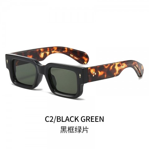 European American Thick Frame UV400 Sunglasses for Men Women