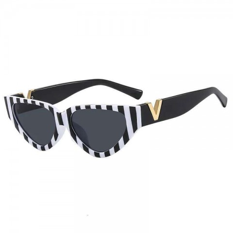 Vintage Fashion Cateye Sunglasses for Women by V Brand UV400 Protection