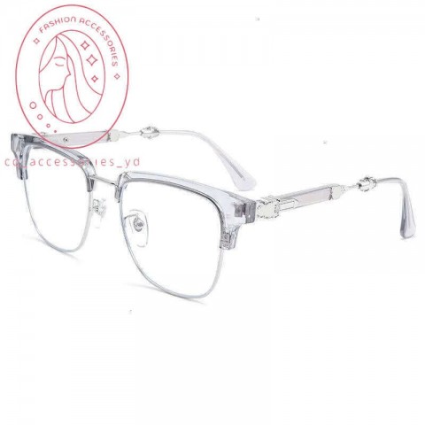 Chrome Glasses Luxury Designer Sunglasses for Men with Anti-Reflection UV380 Protection