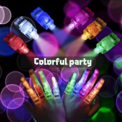 LED Finger Lights 6 Colors for Kids Parties & Events 20/50/100/150 PCS