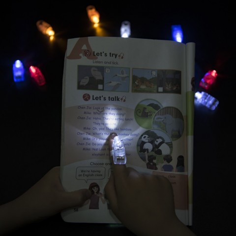 LED Finger Lights 6 Colors for Kids Parties & Events 20/50/100/150 PCS