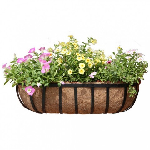 VIBRATITE Trough Coco Fiber Liners for Plastic Flower Pots