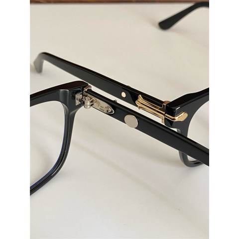 New Fashion Retro Square Optical Glasses - SLID Acetate Frame, High-End Transparent Eyewear