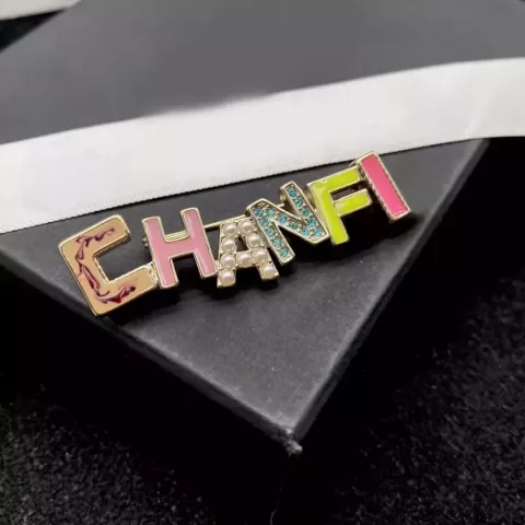 Fashion Bohemian Pearl Enamel Brooch Pins for Women's Party Jewelry - Cyg24052206-5