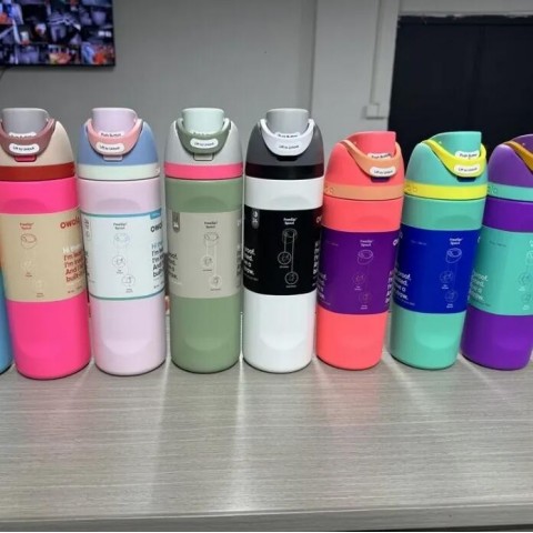 OWALA GG1028 Colorful Durable Stainless Steel Water Bottle - Perfect for Outdoor Adventures