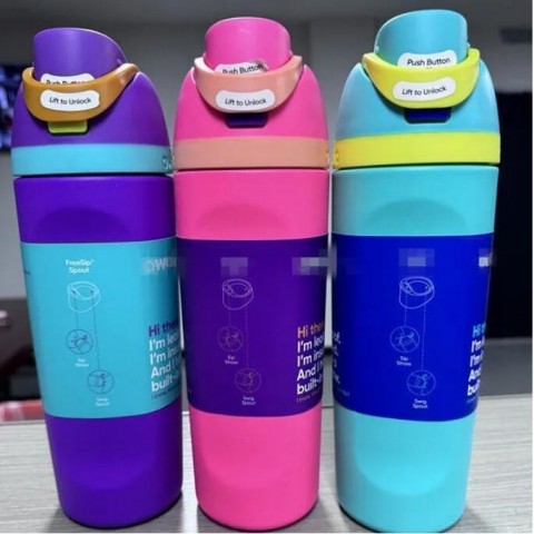 OWALA GG1028 Colorful Durable Stainless Steel Water Bottle - Perfect for Outdoor Adventures