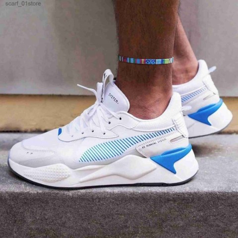 Boho Style Adjustable Anklet for Men - Multi-Color String Rope Chain Anklets for Boys - Beach Accessory L231219