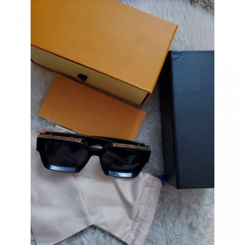 Luxury Millionaire Full Frame Sunglasses for Men & Women, UV400 Protection, Shiny Gold Logo