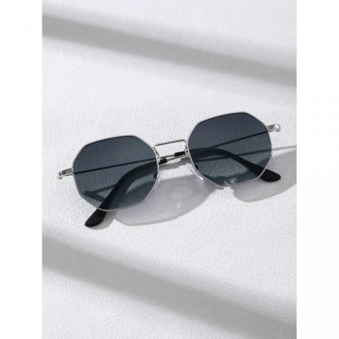 Unisex Routine Fashion Metal Frame Sunglasses X240920